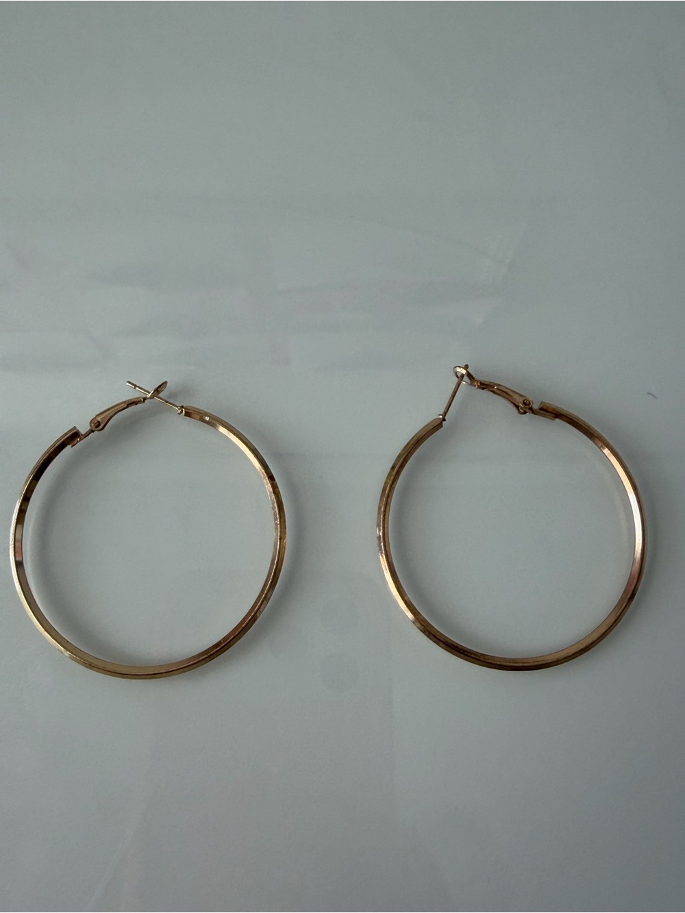 Classic Gold Hoop Earrings - Women Jewelry